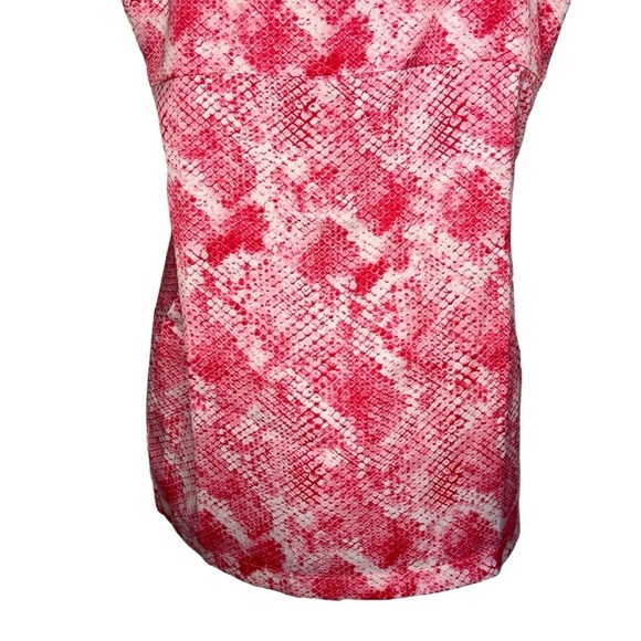 Beach Bunny Pink Reptile Print Dress nwot - Picture 3 of 7